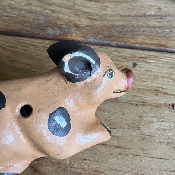 Vintage Ocarinas South American Peruvian Pottery Whistles Clay Lot Of 5 REPAIRS - Picture 12 of 16